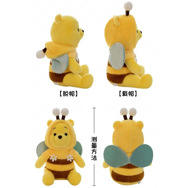 Bee Pooh Disney Plush Toys Stuffed Animals Cute Dolls Birthday Gift Thanksgiving Gift Party Favor Companion Doll