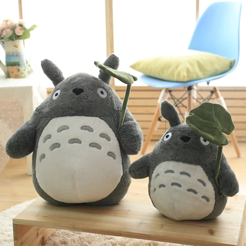 Cute Japan Totoro Back Cushion Totoro Plush Doll Soft Stuffed Toy Decoration With Pillow Birthday Gifts For Kids And Girls