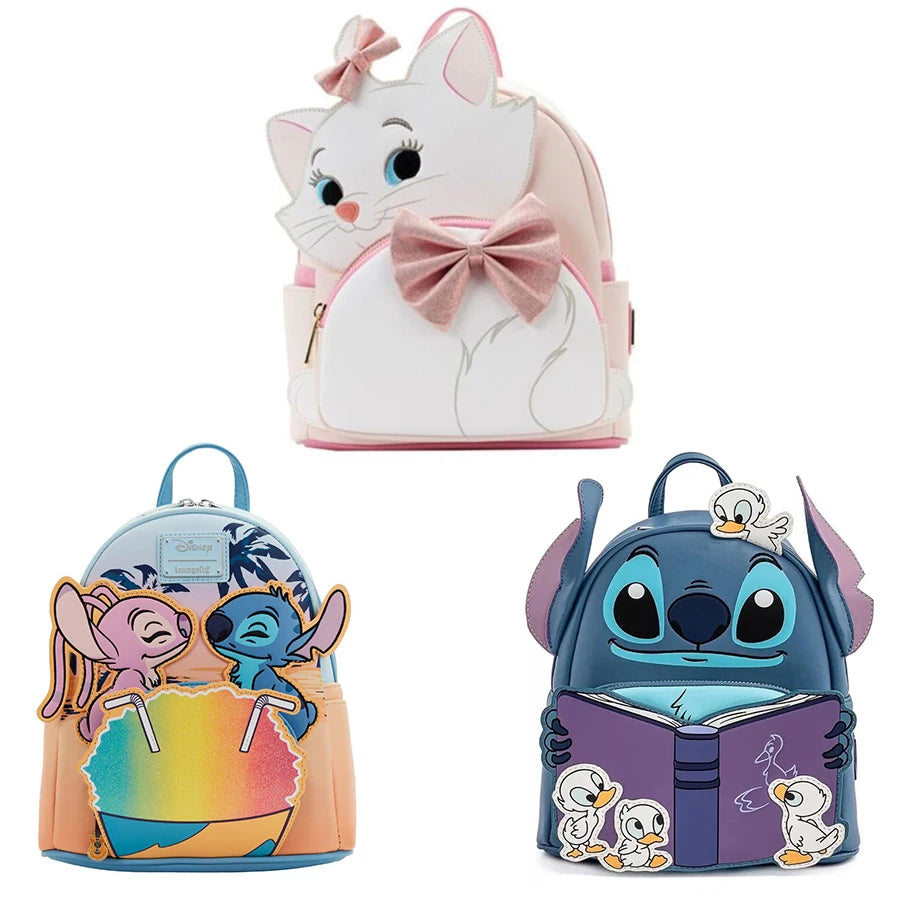 Aristocats Marie Cat Mini Backpack All Over Print Womens Double Strap Shoulder Bag Purse Double Shoulder Backpack Gift