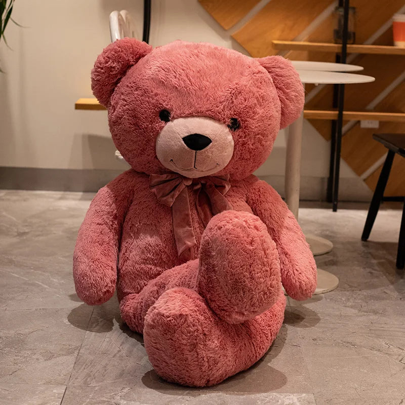 1pc High Quality Giant American Bear Plush Doll Soft Stuffed Animal Bear Plush Toys Girls Valentine Lover Birthday Gift