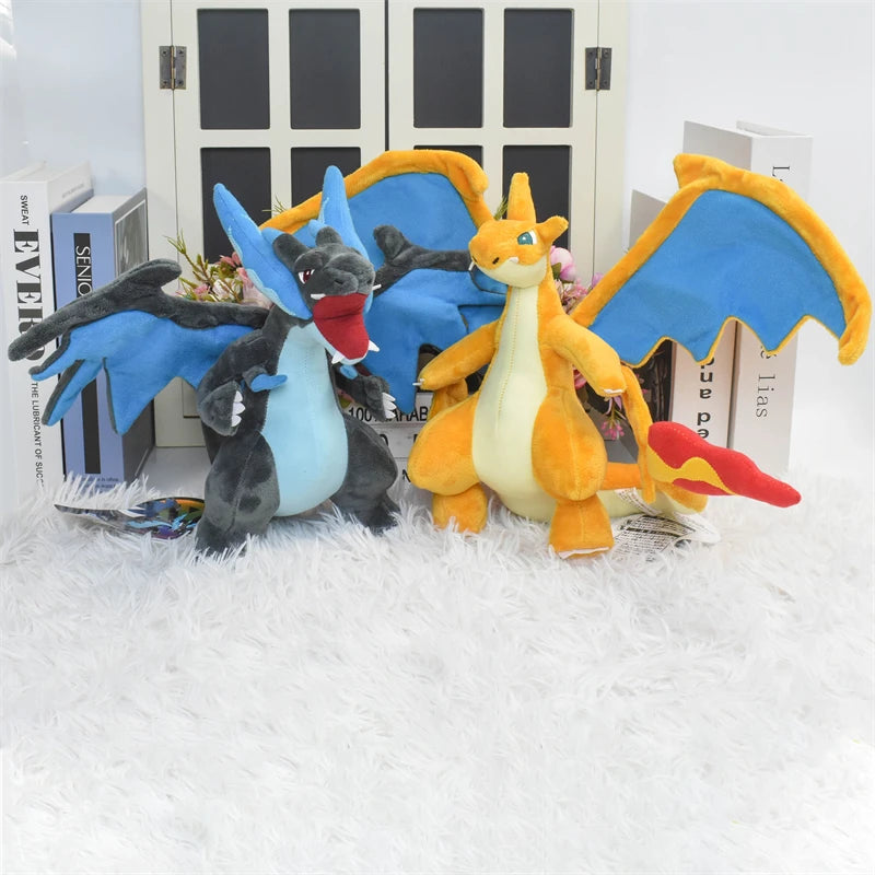 Pokemon Charizard X Y Kawaii Anime Soft Plush Toys Cute Gigantamax Charizard Cool Stuffed Animals Peluche Dolls Birthday Gifts