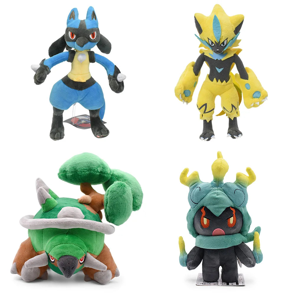 Pokemon Plush Toys Doll Ivysaur Poipole Volcarona Articuno Moltres Talonflame Torchic Lucario Zeraora Stuffed Dolls 20 Styles