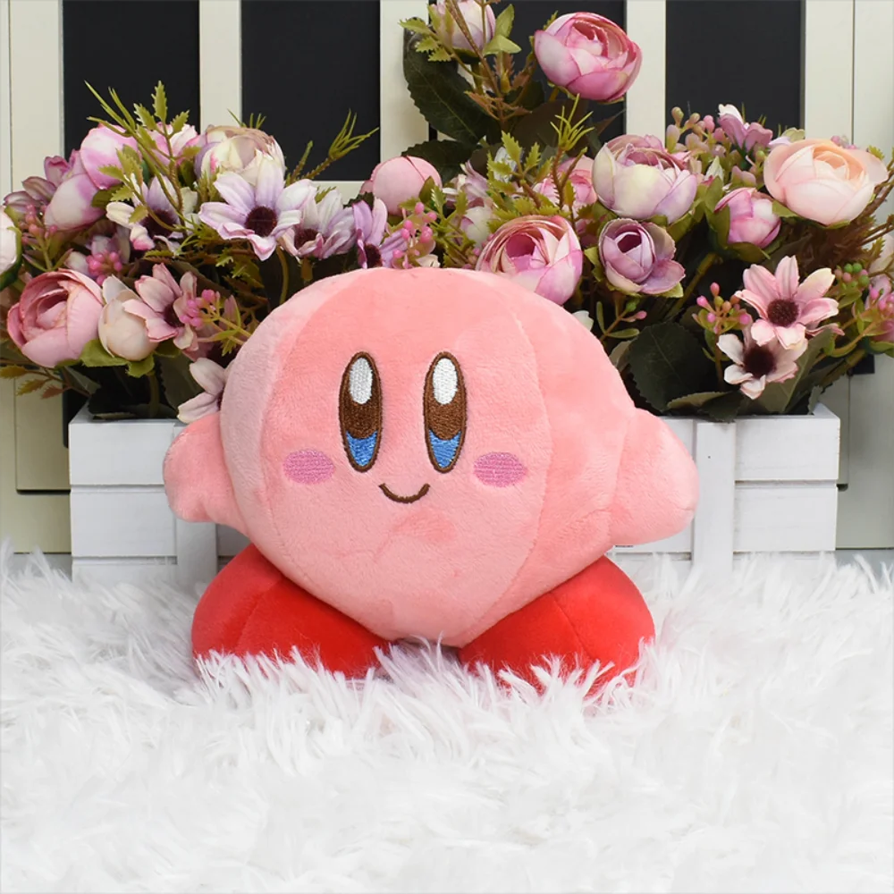 Kirby King Dedede Waddle Dee Meta Knight Elfilin Plush Toy Kawaii Cartoon Peluche Doll for Kids Birthday Christmas Gift