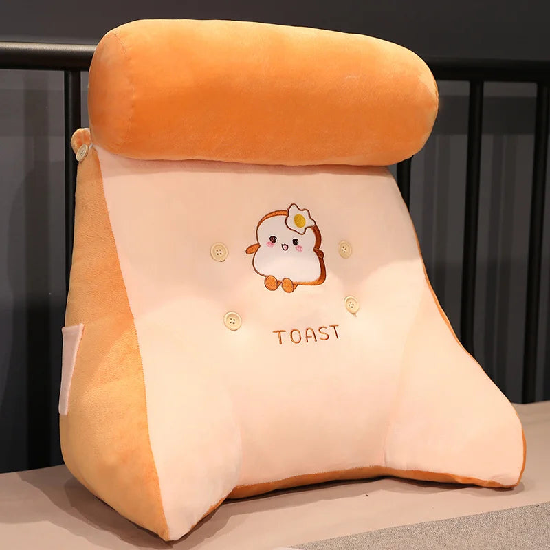 Lovely Plush Funny Animals Toast Bread Increase Triangle Pillow Soft Nice Rest Cushion For Baby Lover Valentine's Day Gifts