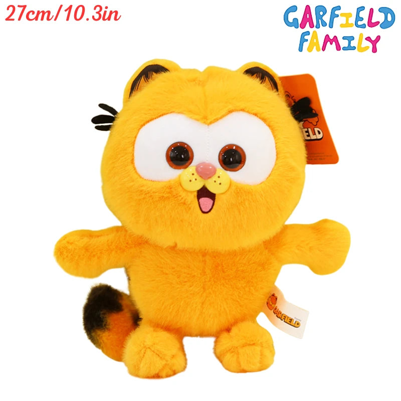 Original Garfield Cat Anime Plush Toys Cute Garfield Family Odie Stuffed Anime Plushies Kawaii Cartoon Peluche Dolls Gifts Kids