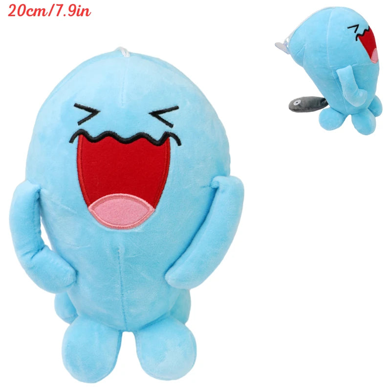 POKEMON Cubone Raichu Piplup Smoliv Phanpy Plush Toy Anime Wobbuffet Gengar Rowlet Meowth Mewtwo Peluche Doll Birthday Gift Kids