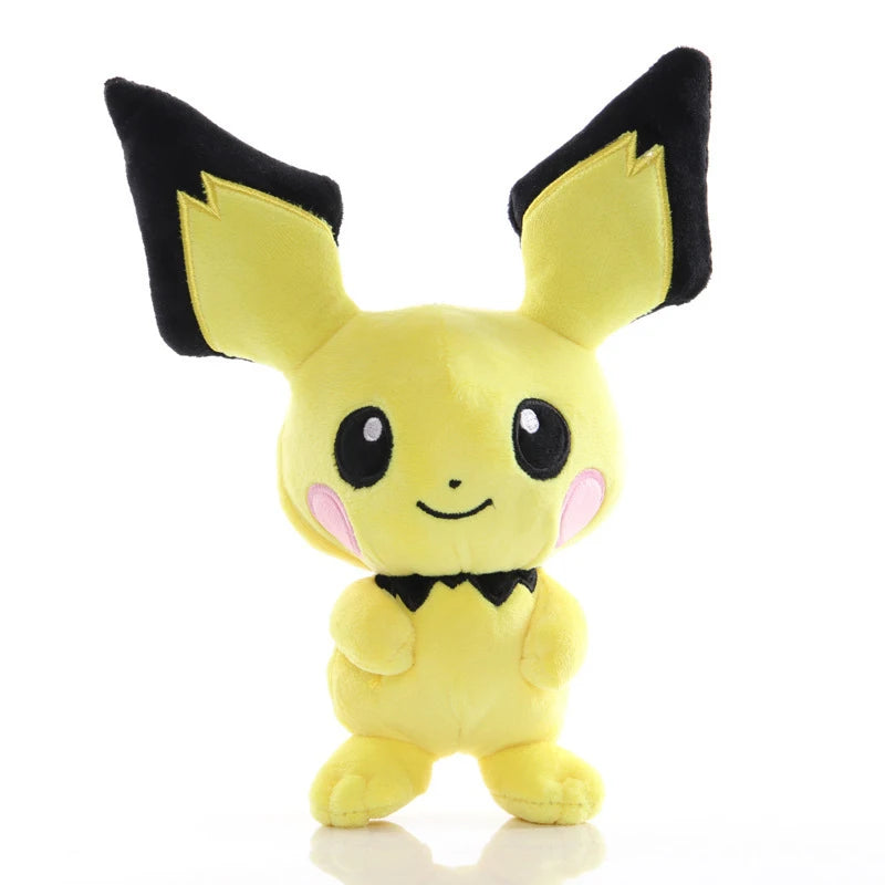 20cm Anime Pikachu Pichu Plush Toys Pokemon Blastoise Squirtle Stuffed Toy Xmas Gifts for Kids Cartoon Bulbasaur Charmander Doll