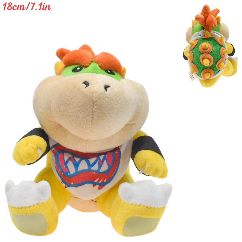 33 Styles Mario Bowser Soft Plush Toys Anime Lemmy Larry Iggy Wendy Ludwig Roy Morton Stuffed Peluche Dolls Birthdays Gift Kids