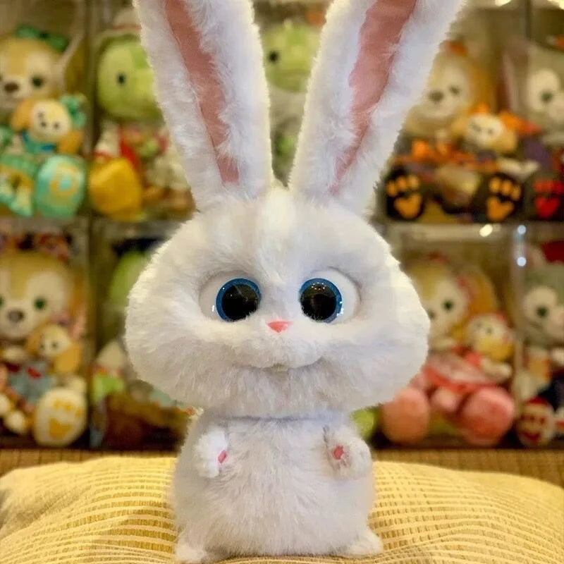 Disney The Secret Life of Pets Character Snowball Peripheral Doll Plush Toy Cute Rabbit Rabbit Children's Toy Birthday Gift