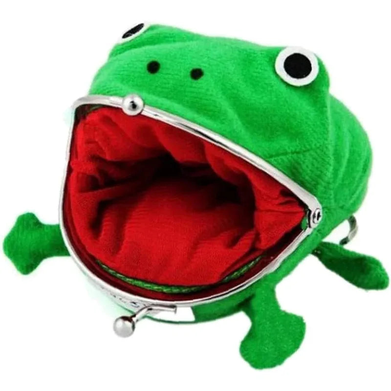 Plush Frog Coin Wallet Anime Ninja Wallet Halloween Role Playing Ninja Theme Party Gift