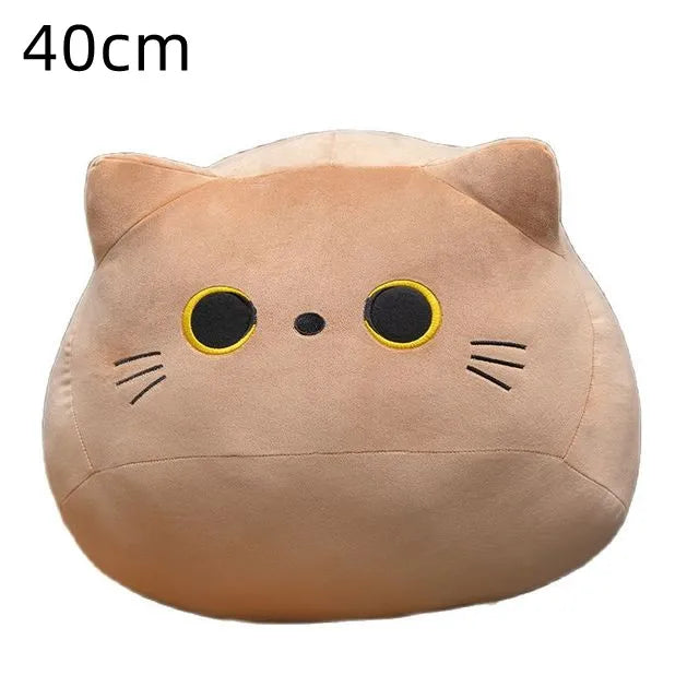 18cm/40cm/55cm Black Cat Shaped Soft Plush Pillows Doll Lovely Cartoon Animal Stuffed Toys Girls Birthday Gifts Ornaments