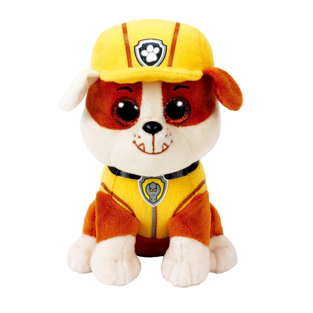 15cm Paw Patrol Cute Cartoon Dog Plush Dolls Soft Stuffed Plush Pendant Toys Chase Marshall Rocky Skye Rubble Child Gifts