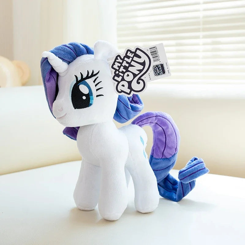 Original 30cm My Little Pony Plush Toy Cute Stuffed Anime Ponies Plushies Fluttershy Rainbow Dash Plushies Doll Gifts Girl