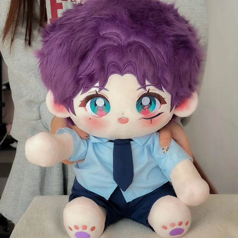 40cm Naked Zayne/Rafayel Plush Cotton Doll Cute Idol Stuffed Super Star Figure Doll Can Change Clothes Gift Love And Deepspace