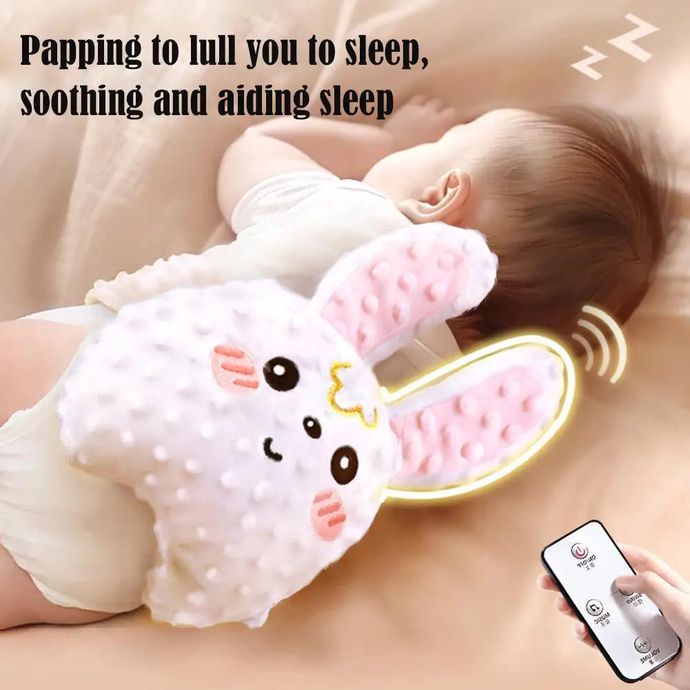 Baby Soothing Palms Pat Sleep Comfort Soft Plush Toy With Gentle Vibration Comfortable Toy For 0-12 Month