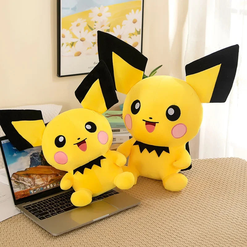 50Cm Big Size Pokémon Pikachu Cartoon Anime Plush Toy Doll Children's Sleeping Pillowl Rag Plushies Birthday Gift