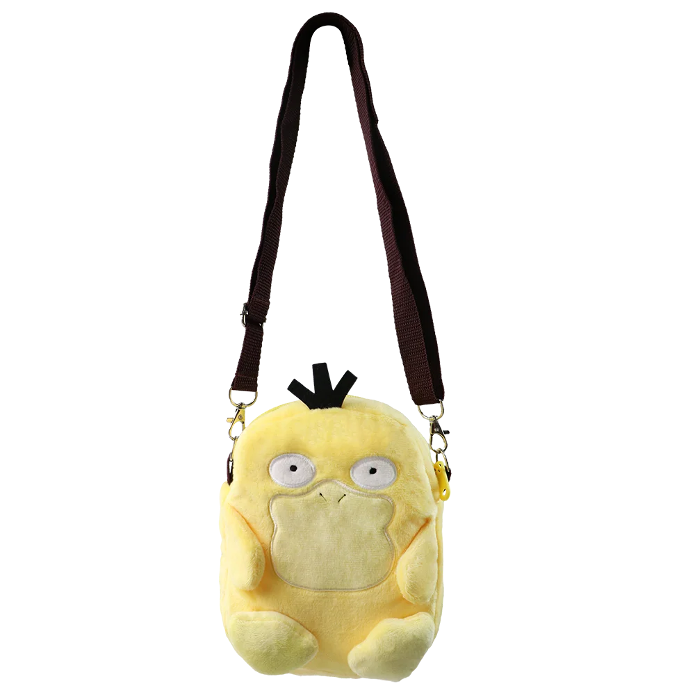 Gengar Plush Shoulder Bag Pokemon Pikachu Rowlet Crossbody Bag Cute Children Storage Sling Bag Toy Christmas gift bag