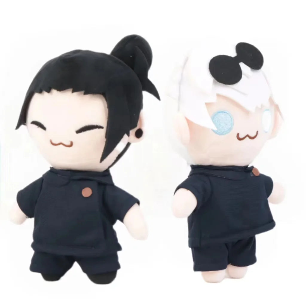 NEW 21CM Kawaii Jujutsu Kaisen Plush Toy Cartoon Game Character Satoru Gojo Getou Suguru Plush Doll Jujutsu Kaisen Doll