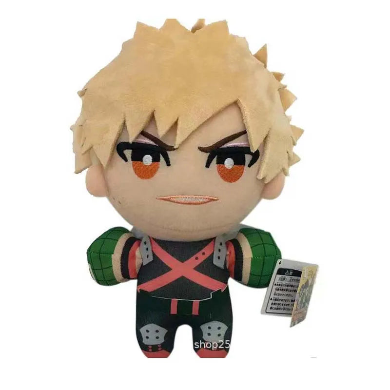 Anime My Hero Academia Plush Toys Cartoon Izuku Midoriya Katsuki Bakugou Shouto Todoroki Stuffed Dolls Kids Gifts