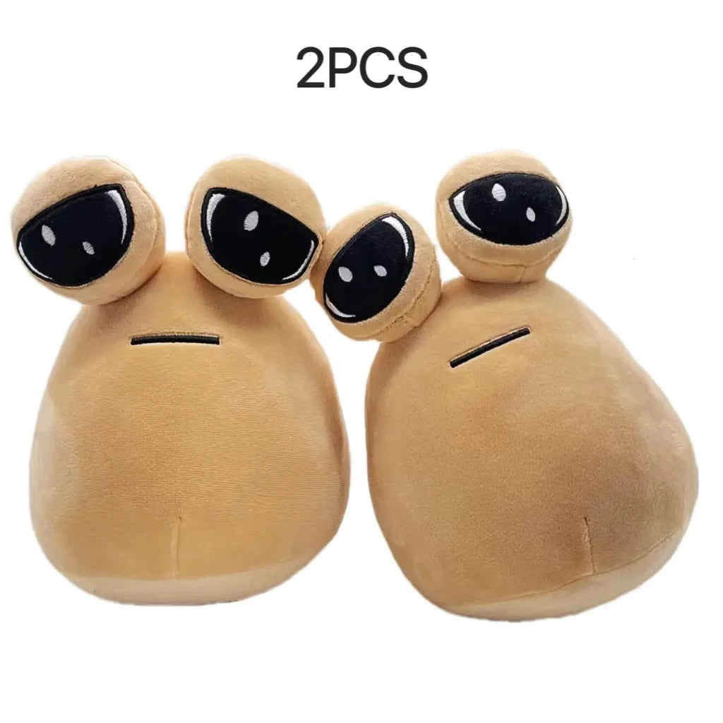 7 Style Pou My Pet Alien Plush Toy Kawaii Alien Pet Doll Cute Pou Stuffed Toys Soft Pillow Plush Animal Gift Toys For Kids Girls