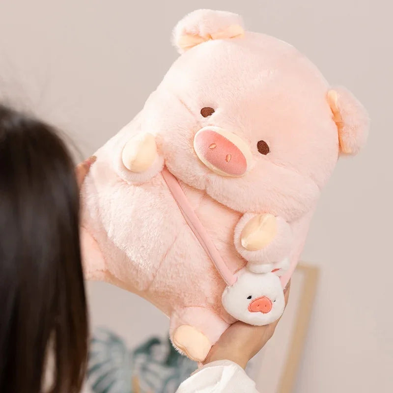 Creative Lulu Pig Bread Plush Kawaii Toy Anime Plushie Doll Cute Stuffed Soft Animal For Children Girlfriend Birthday Gift