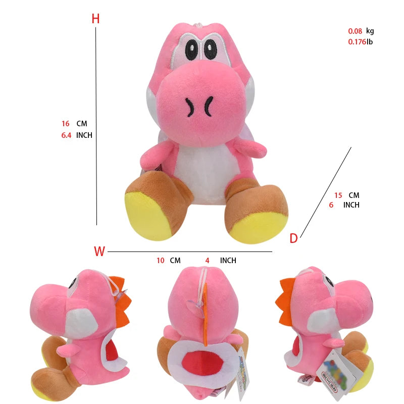 41 Styles Mario Stuffed Plush Toys Princess Peach Toadette Bowser JR Luigi Yoshi Waluigi Wario Anime Cartoon Peluche Dolls