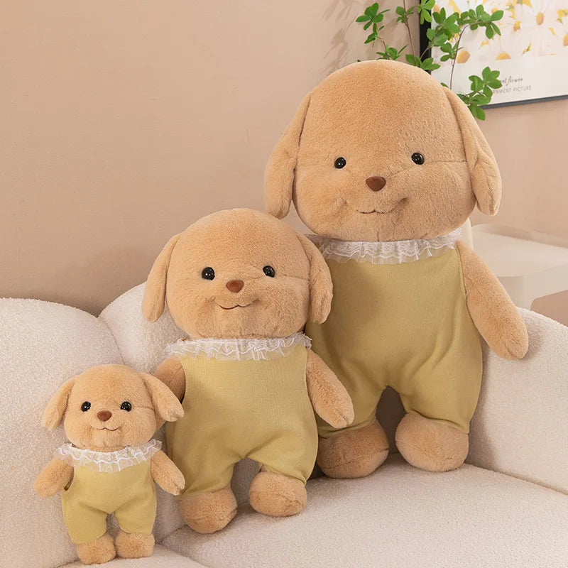 28cm Cute And Interesting Poodle Puppy Doll Plush For Children, Sleeping Baby Gifts, Birthday Gifts, Christmas Gifts.