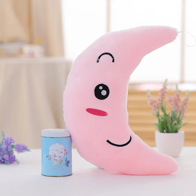 LED Premium Cute Moon Pillow Plush Toys