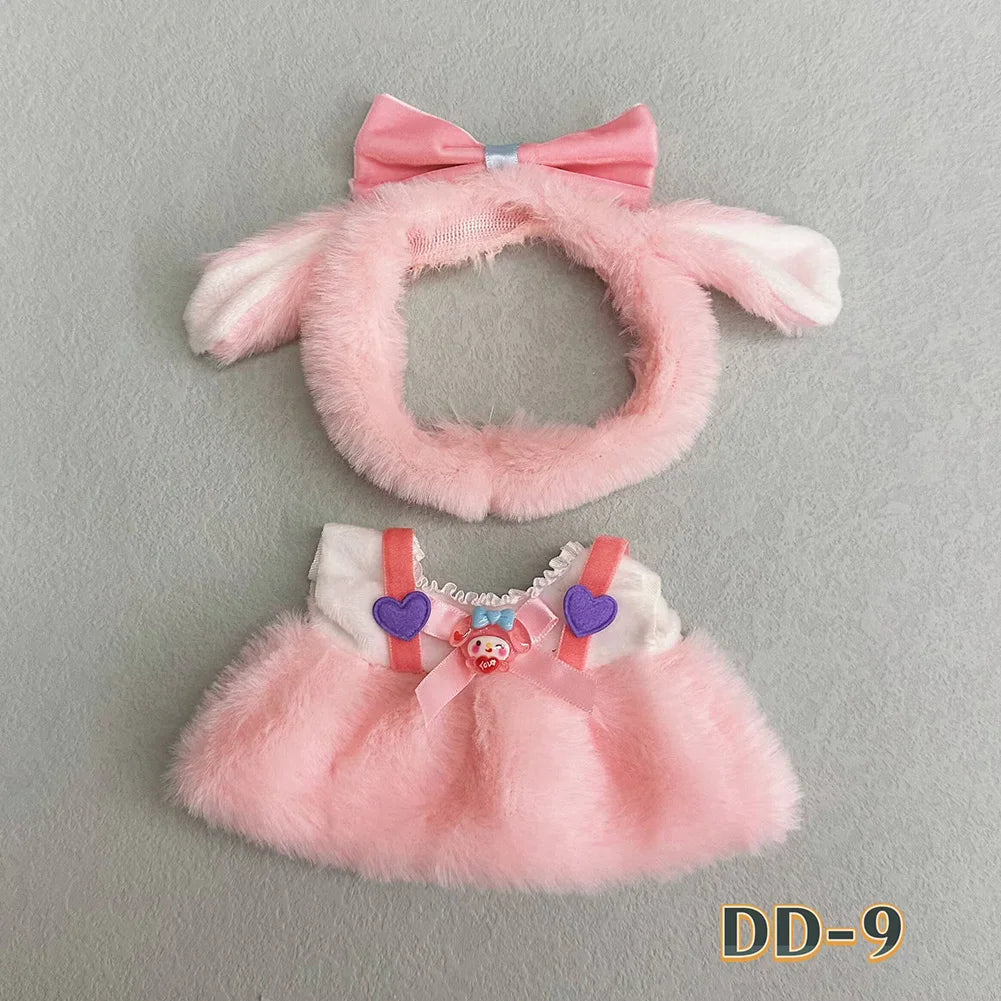 For Nommi /20 cm Cotton Doll Clothing Set Clothing Toy Accessories suit for doll cloth decoration