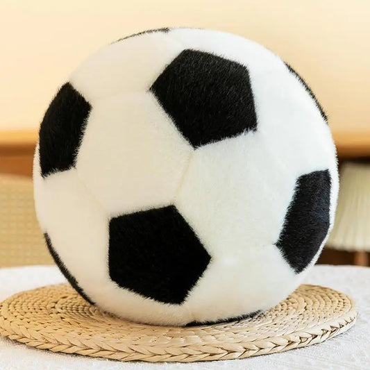 The Football Plush Toy Can Accompany Children To Play, Soft Comfortable, Decorative The Car Or Bedroom To Add Vitality Gifts