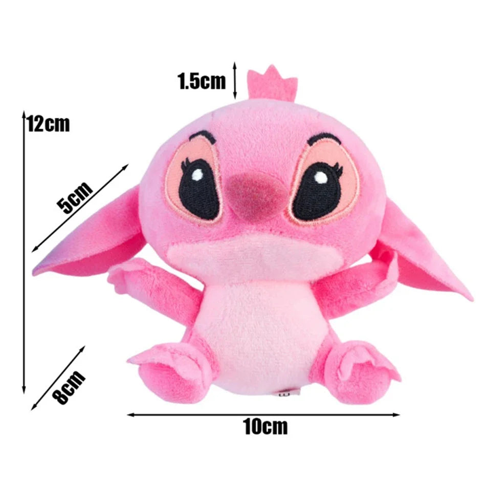 12cm 20cm 25cm Stitch Stuffed Plush Models Cartoon Stuffed Plush Dolls Anime Plush Baby Toys Kawaii Kids Birthday Gift