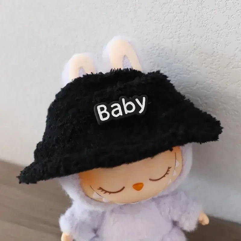 Clothes only For 17 cm  labubu winter sweater outfit Hoodies Doll Clothes for labubu V1 V2 DIY accessories