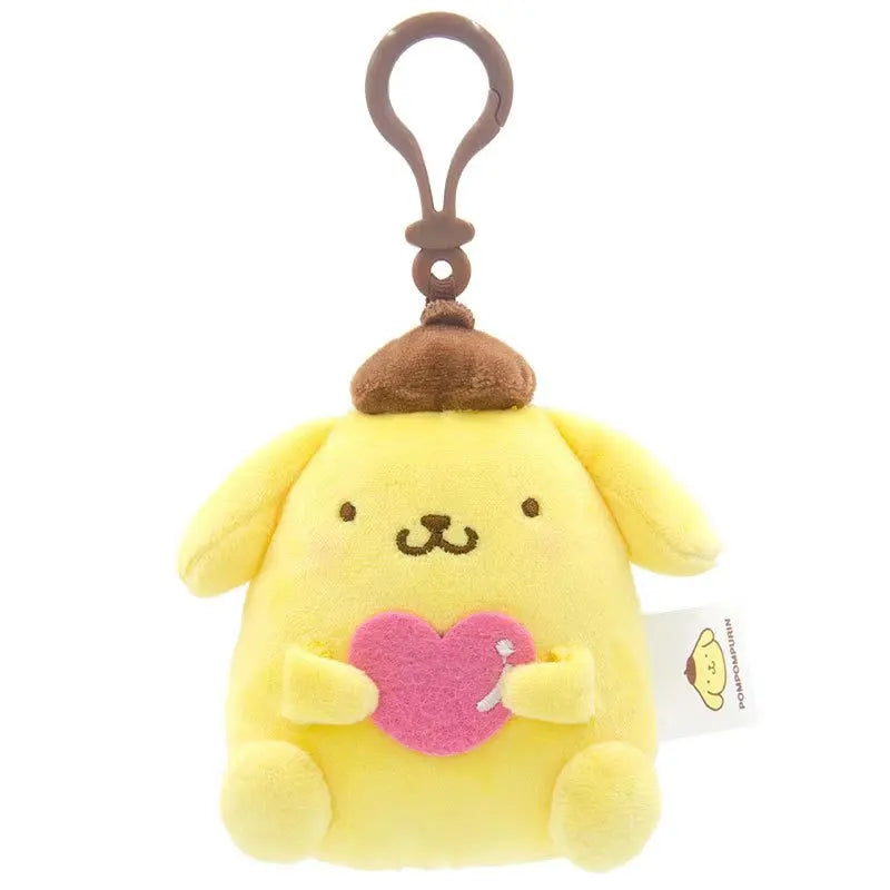 Genuine Sanrio Hangyodon Pendant Plush Toys Small Charms Sayuri Super Soft Model Doll Stuffed Toys Girls Boys Birthday Gifts