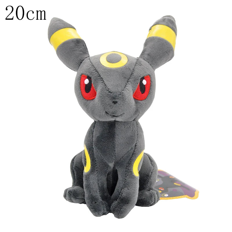 Pokemon Pikachu Eevee Family Plush Dolls Sylveon Leafeon Flareon Jolteon Vaporeon Stuffed Toys Hobbies Xmas Gift For Kids