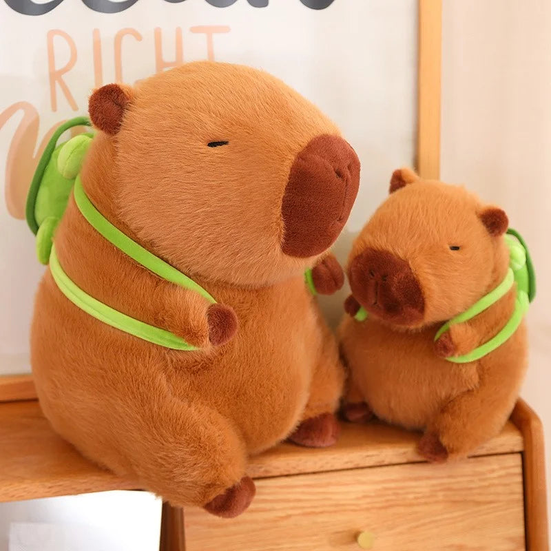 Capybara Plush Simulation Capibara Anime Fluffty Toy Cute Doll Stuffed Animals Soft Doll Plush Christmas Thanksgiving Gift