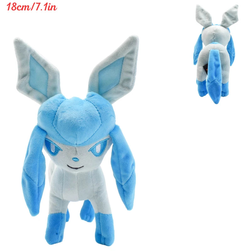 Pokemon Vaporeon Leafeon Eevee Espeon Umbreon Soft Plush Toys Anime Glaceon Jolteon Flareon Stuffed Animals Peluche Dolls Gifts