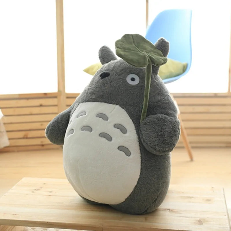 Cute Japan Totoro Back Cushion Totoro Plush Doll Soft Stuffed Toy Decoration With Pillow Birthday Gifts For Kids And Girls