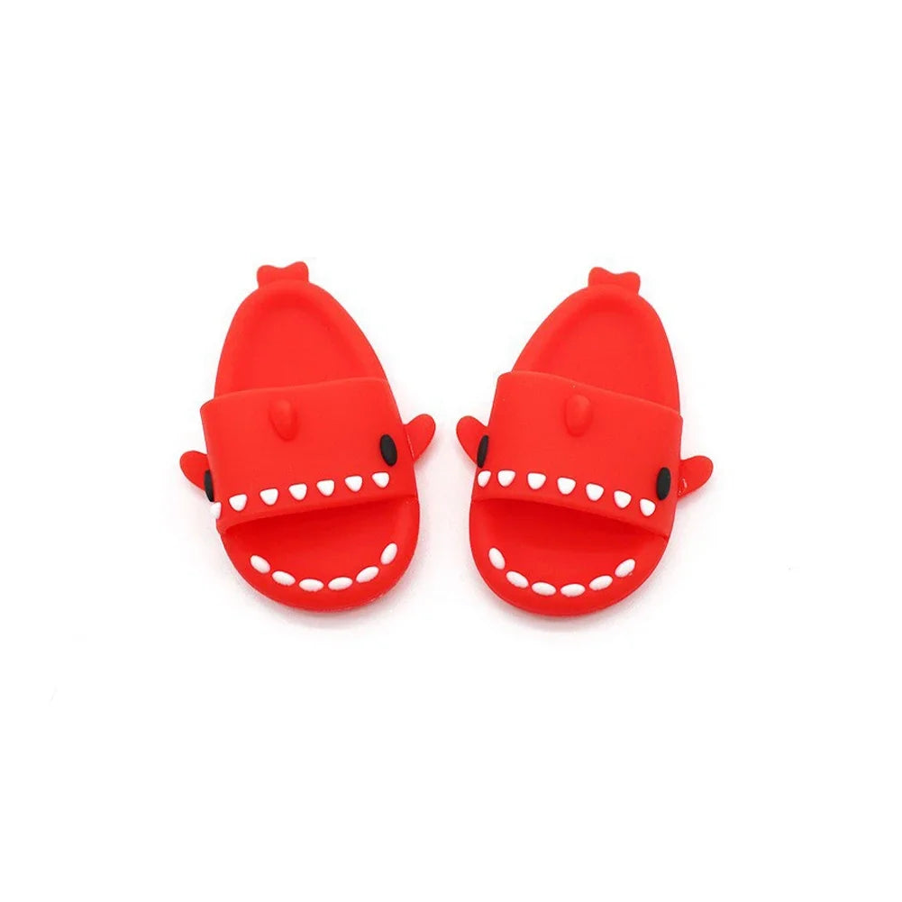 Sandal Shoes Suitable for 15-17cm labubu V1 V2 Dolls Slipper Shoes BJD Blythe OB11 Dolls Accessories DIY Doll Toys