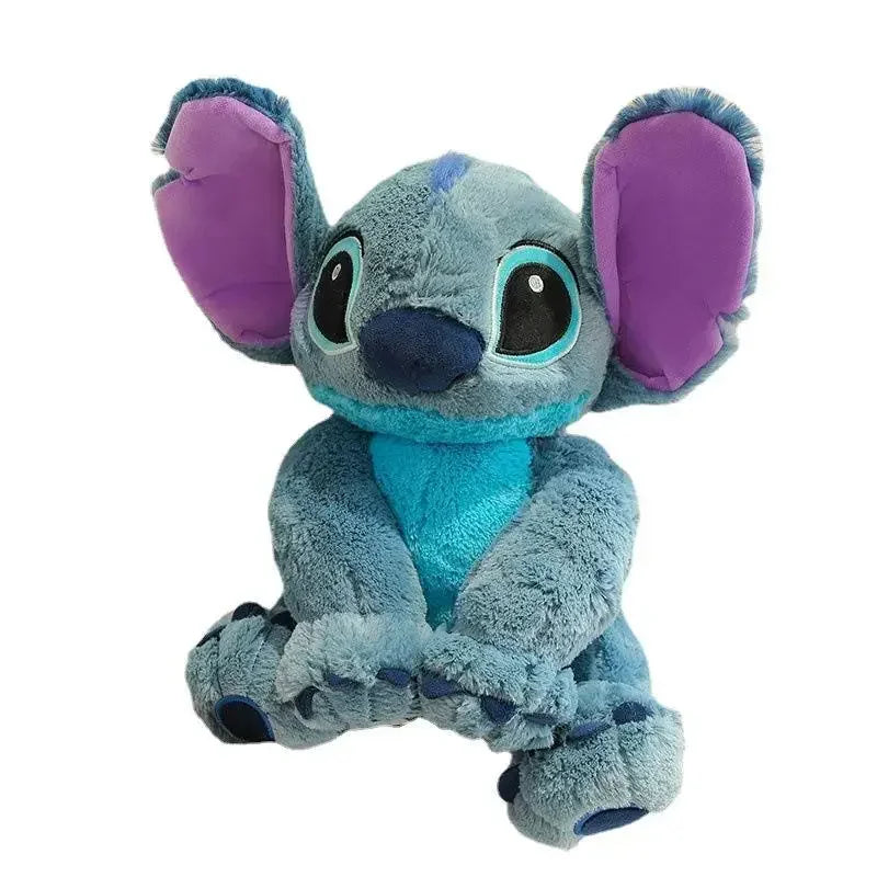 Stitch Plush Toy Doll Cartoon Anime Disney Stitch Large Pillow Doll Gift Pillow Toy Funny Big Ear Pink Blue Color Stitch Doll