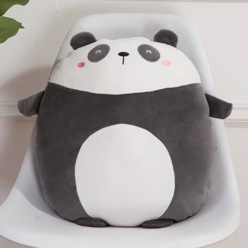 40cm Cuddly Squishy Penguin Pig Rabbit Panda Crab Kawaii Zoo Animal Plush Pillow Soft Plushie Peluche Doll Kids Birthday Gifts