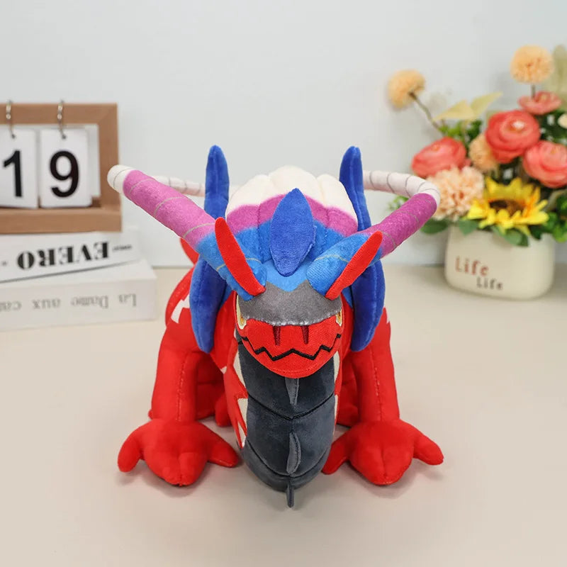 Pokemon Scarlet&Violet Plush Motor Shape Koraidon Miraidon Stuffed Cool Toys Hobbies Collections Anime Peluche Kid's Xmas Gift