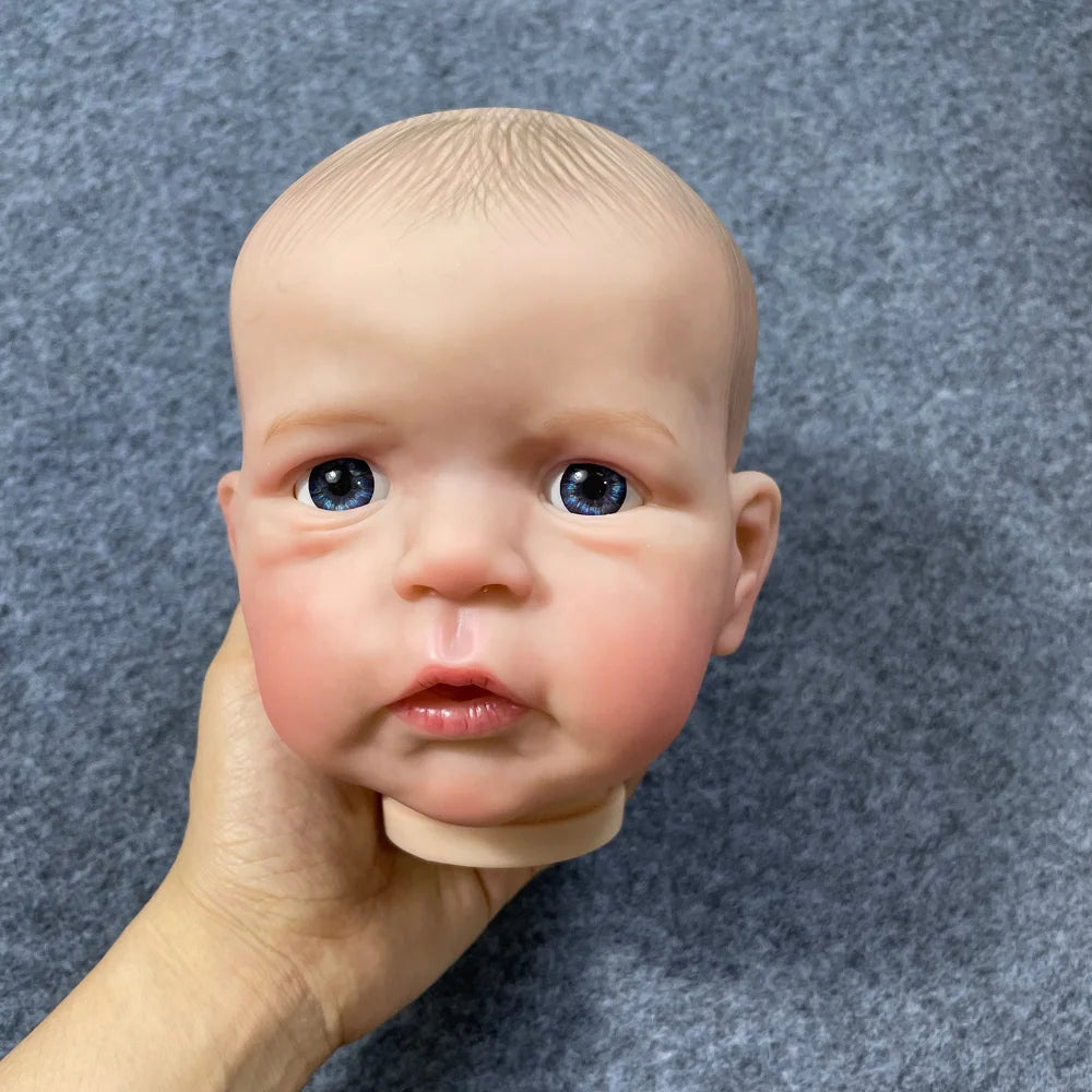 24-25Inch Already Painted Reborn Doll Kit Sandie Large Baby 3D Skin Visible Veins DIY Collectible Art Doll Unassembled Parts Toy