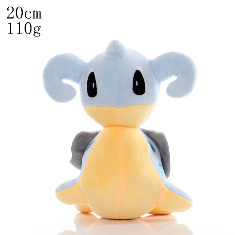 Newest Pokemon 70 Types Elf Plush Pikachu Toys Elekid Lucario Celebi Stuffed Doll Sprigatito Fuecoco Quaxly Plushies Xmas Gifts