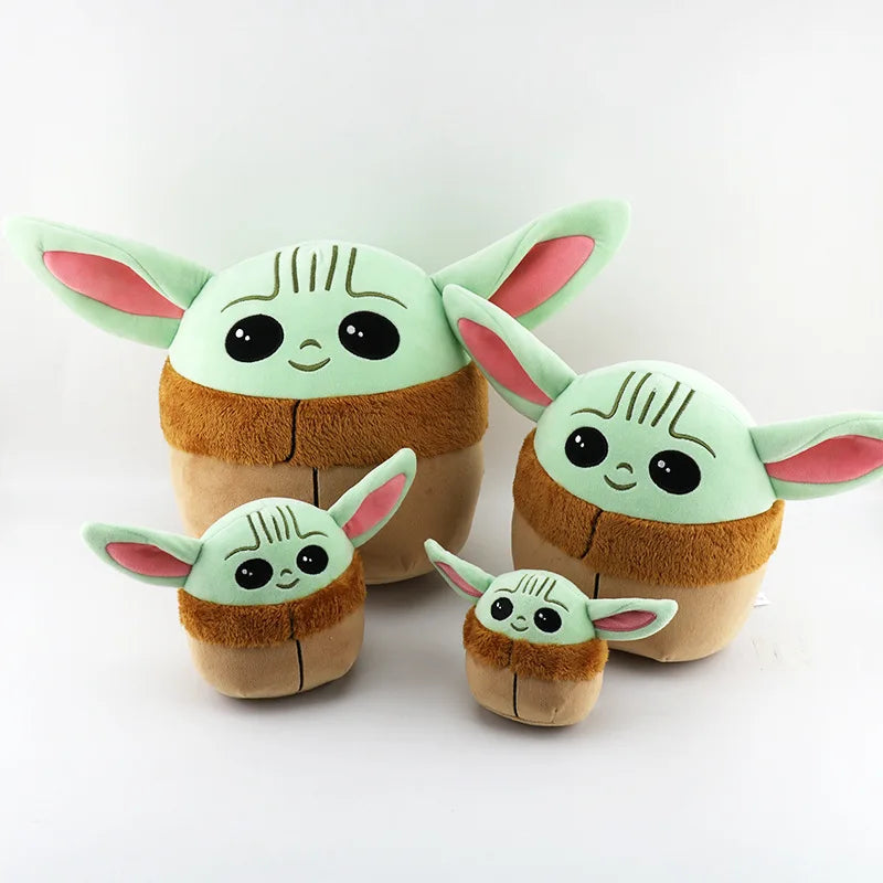 10/22Cm Disney Kawaii Plush Toys Baby Yoda Cartoon Anime Stuffed Toys Figure Doll Kawaii Star Wars Cute Toys for Children Gifts