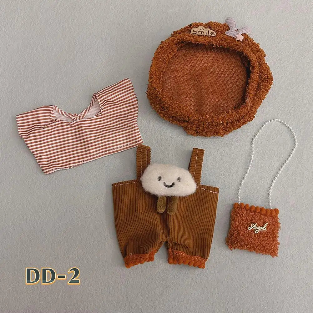 For Nommi /20 cm Cotton Doll Clothing Set Clothing Toy Accessories Clothing Toy Accessories for doll cloth decoration