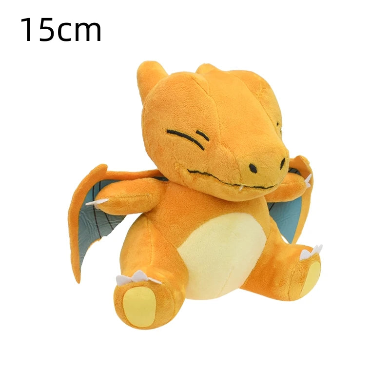 Pokemon Anime Figure Mega Evolution Charizard X Y Plush Toy Kawaii Charmander Stuffed Animal Peluche Doll Festival Gift