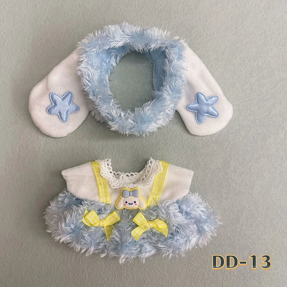 For Nommi /20 cm Cotton Doll Clothing Set Clothing Toy Accessories suit for doll cloth decoration