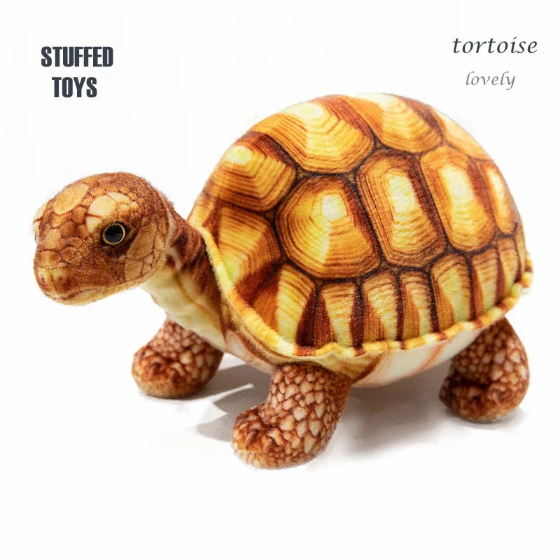 Realistic Turtle Doll Pillow Gives Girls Hot Selling Cute Simulation Cartoon Tortoise Plush Toy Children Toy Gifts for Festivals