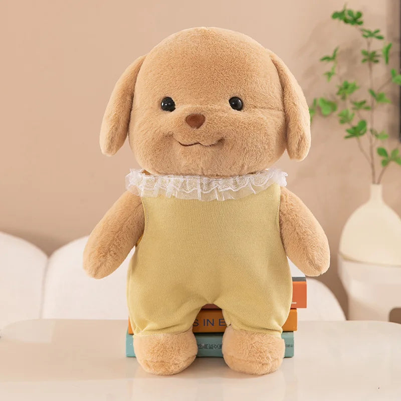 28cm Cute And Interesting Poodle Puppy Doll Plush For Children, Sleeping Baby Gifts, Birthday Gifts, Christmas Gifts.