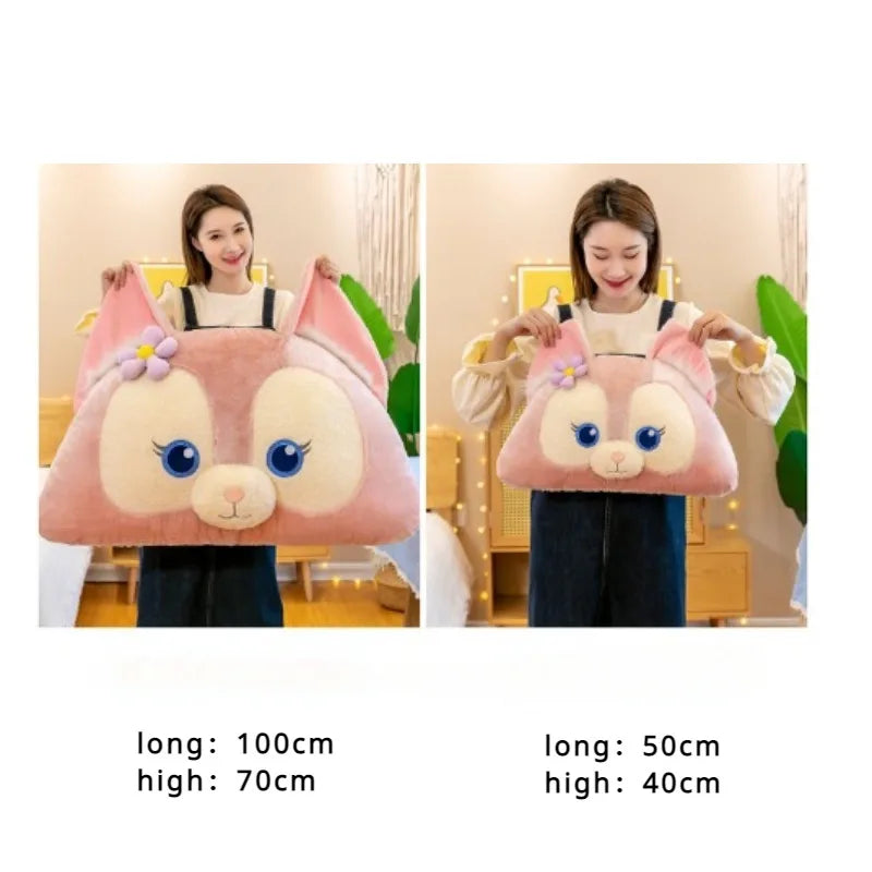 50CM Disney LinaBell Pillow Cushion Doll Cute Plush Toys Super Soft Back Pillow Birthday The Best Gift for Children's Girl Kids